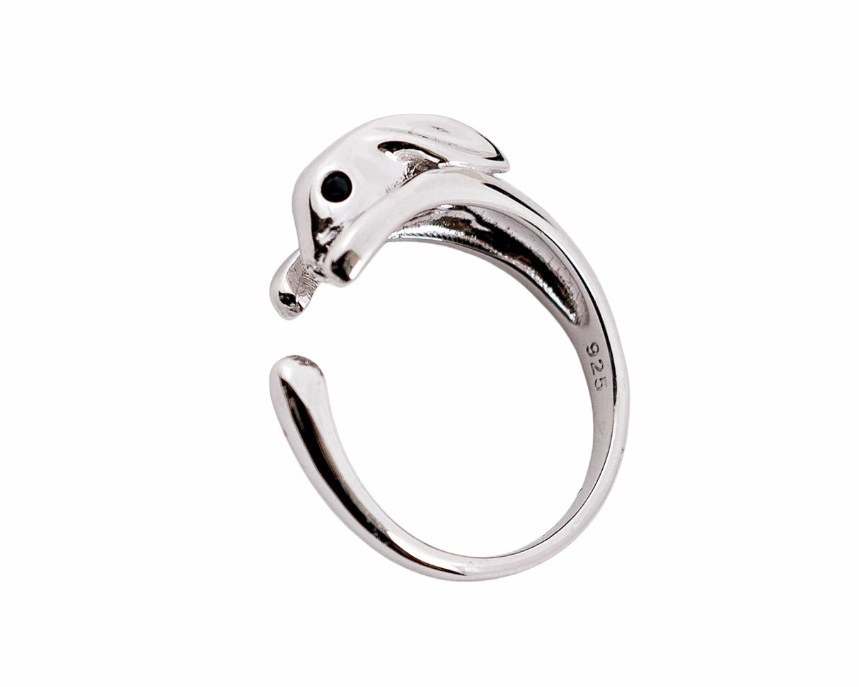 Sterling Silver Deluxe Bunny Wrap Ring