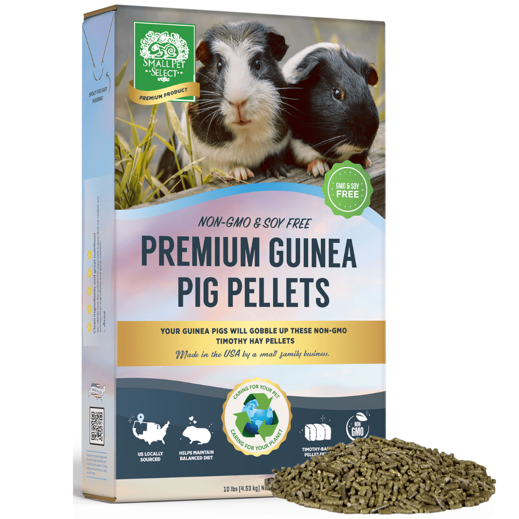 Non-GMO, Soy-Free Guinea Pig Food Pellets – Small Pet Select U.S.