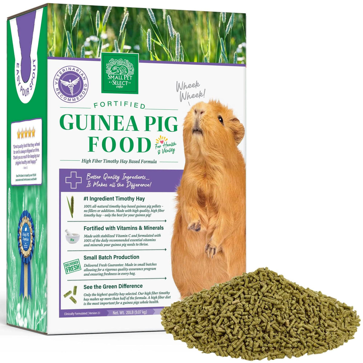 Premium Guinea Pig Pellets Guinea Pig Food
