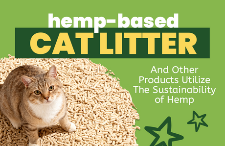Hemp-Based Cat Litter and Other Products Utilize The Sustainability of Hemp