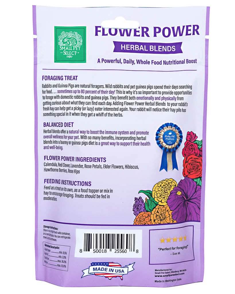 Herbal Sampler - all five herbal blends to try! – Small Pet Select