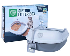 Kitty litter sifter box best sale