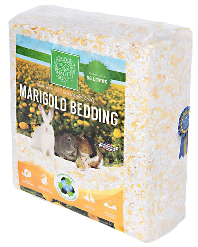 Marigold White Paper Bedding