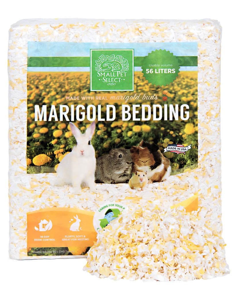 Marigold White Paper Bedding