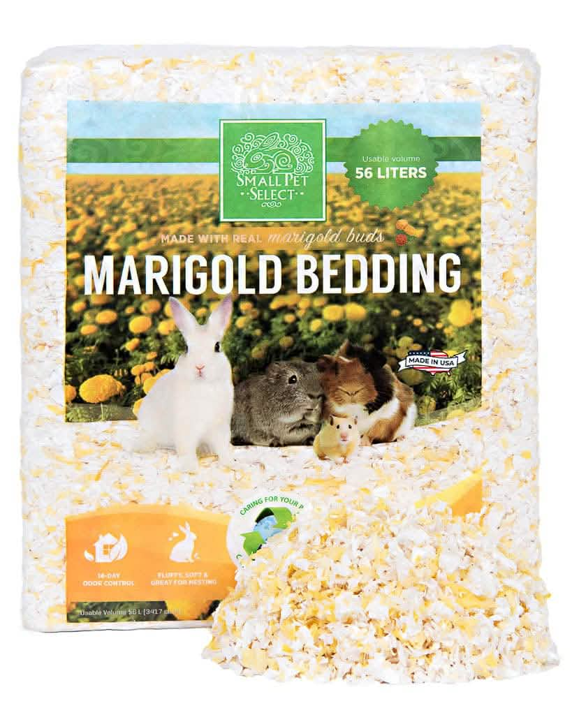 Marigold Bedding for Rabbits Guinea Pigs Small Pets Small Pet Select U.S