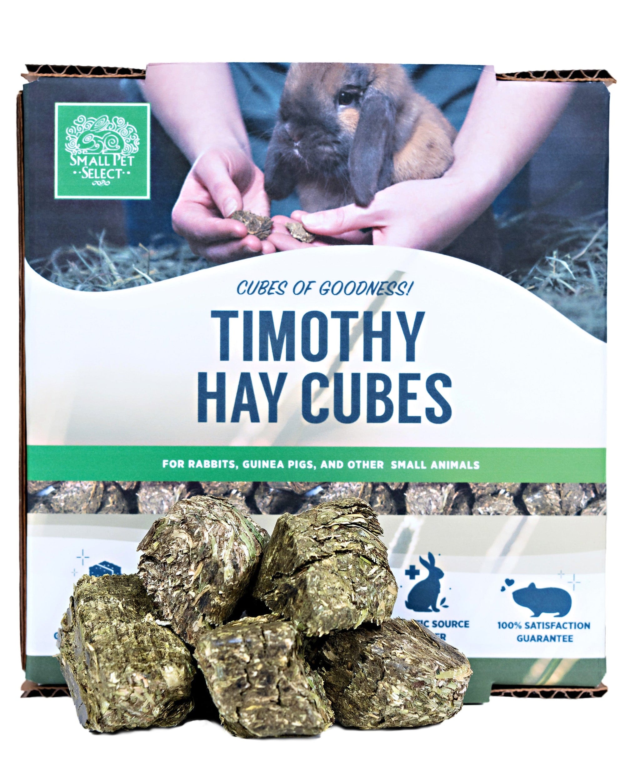 Timothy Hay Cubes for Rabbits Guinea Pigs and Other Small Pets