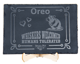 Personalized Pet Slate Plaque