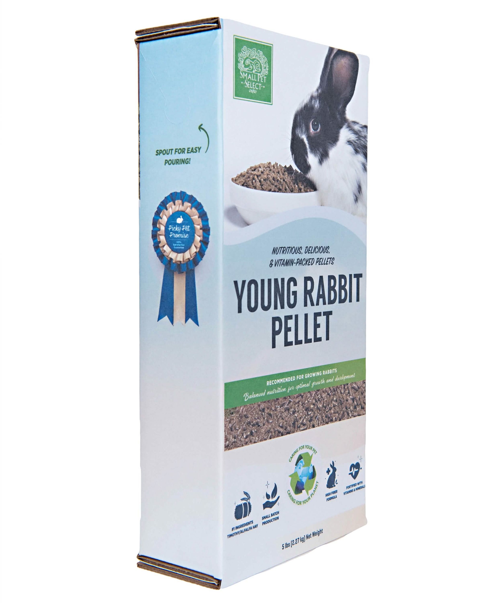 Young Rabbit Food Pellet - Small Pet Select U.S.