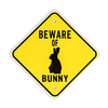 Small Pet Select Warning Sign: Beware of Bunny