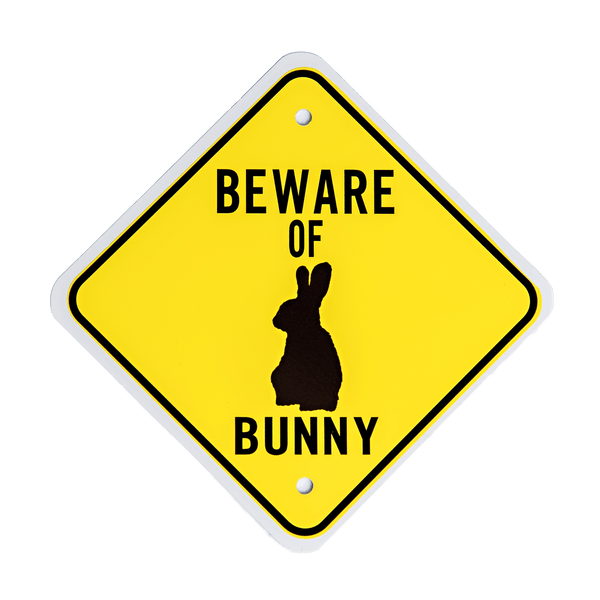 Small Pet Select Warning Sign: Beware of Bunny - Small Pet Select U.S.