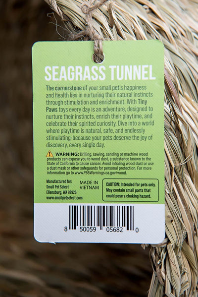 Tiny Paws Seagrass Tunnel