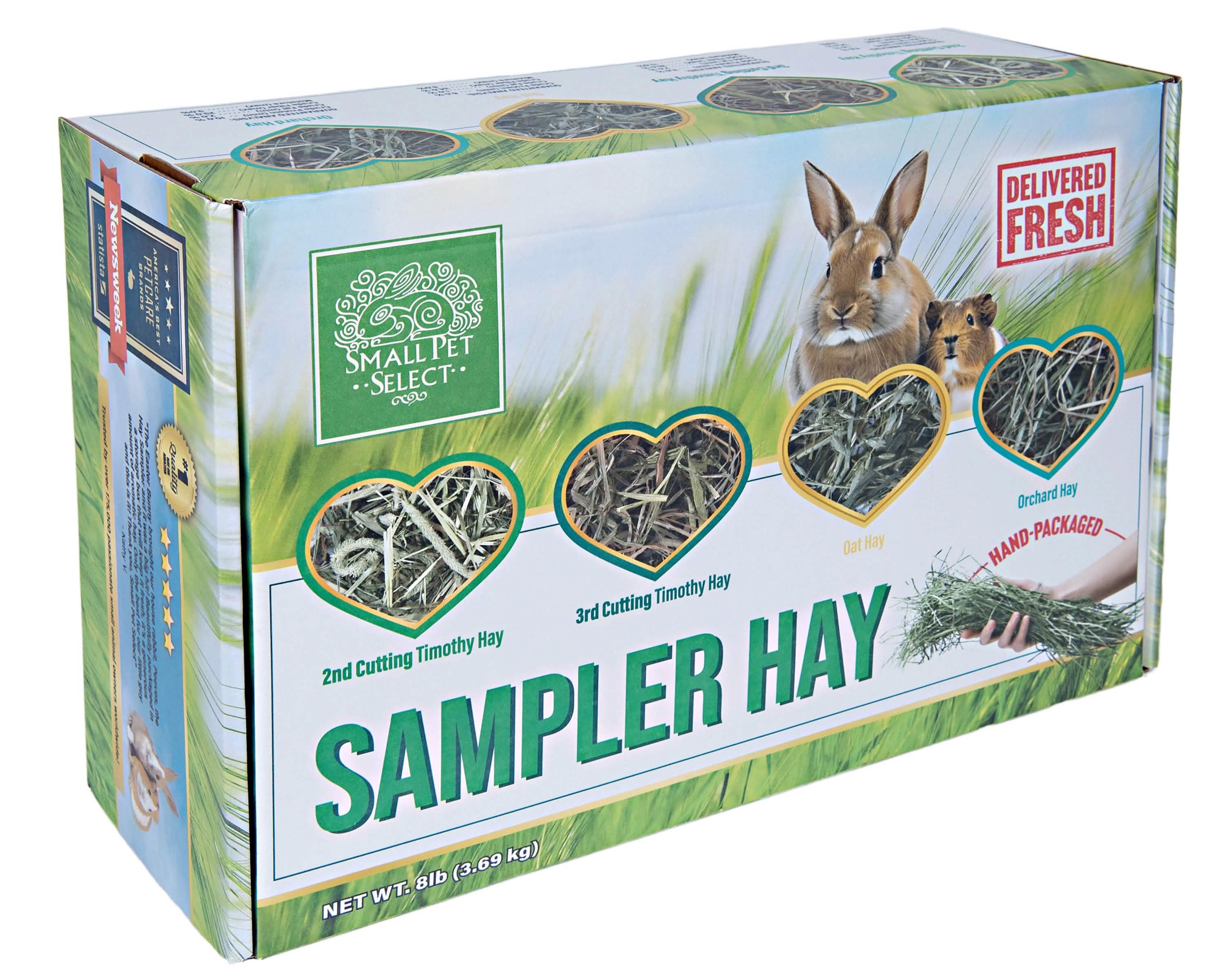 Sampler Hay Box - Great for Diet Variety! – Small Pet Select U.S.