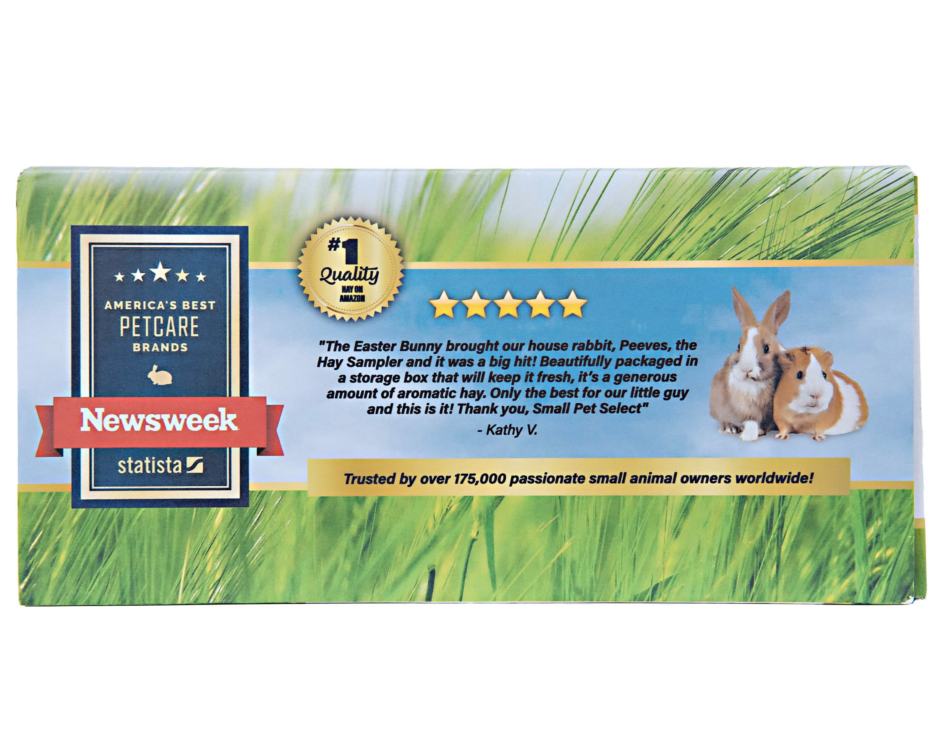 Sampler Hay Box - Great for Diet Variety! – Small Pet Select U.S.