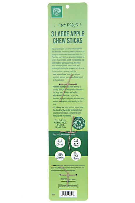 Tiny Paws Large Apple Chew Sticks