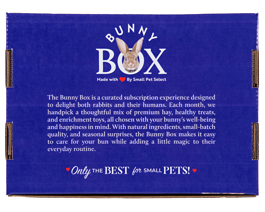 The Bunny Box | Rabbit Subscription Box – Small Pet Select U.S.