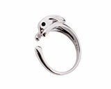Sterling Silver Deluxe Bunny Wrap Ring