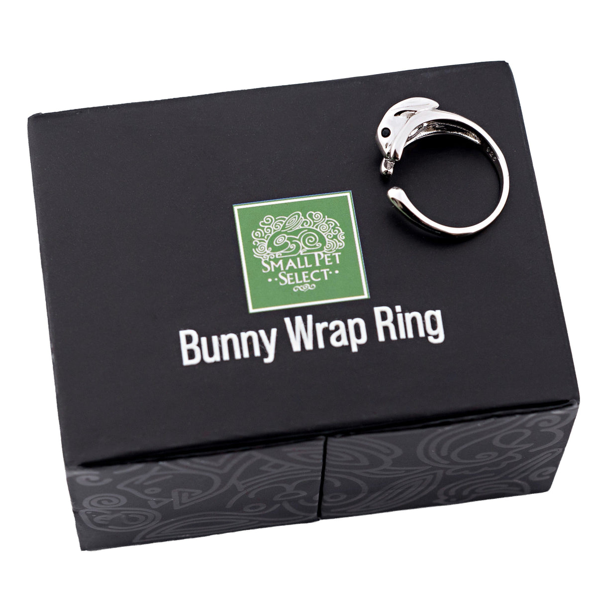 Sterling Silver Deluxe Bunny Wrap Ring