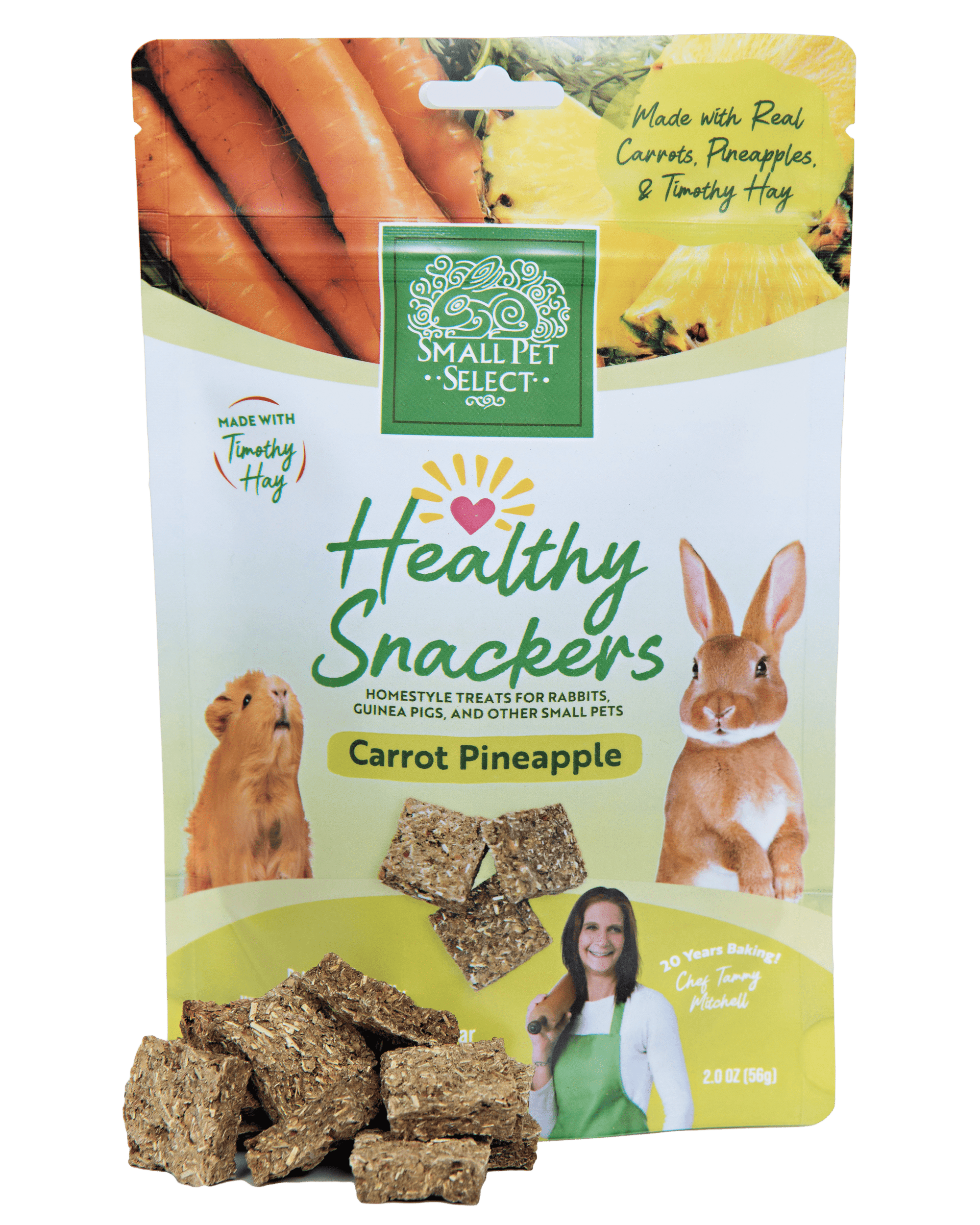 Tasty Hay and Herb Treat Bags for Small Animals