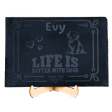 Personalized Pet Slate Plaque