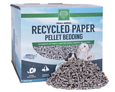 Small Animal Recycled Paper Pellet Bedding
