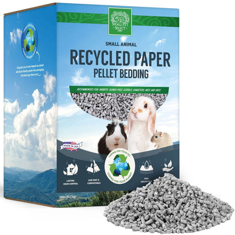 Small Pet Select Small Animal Recycled Paper Pellet Bedding for rabbit litter boxes