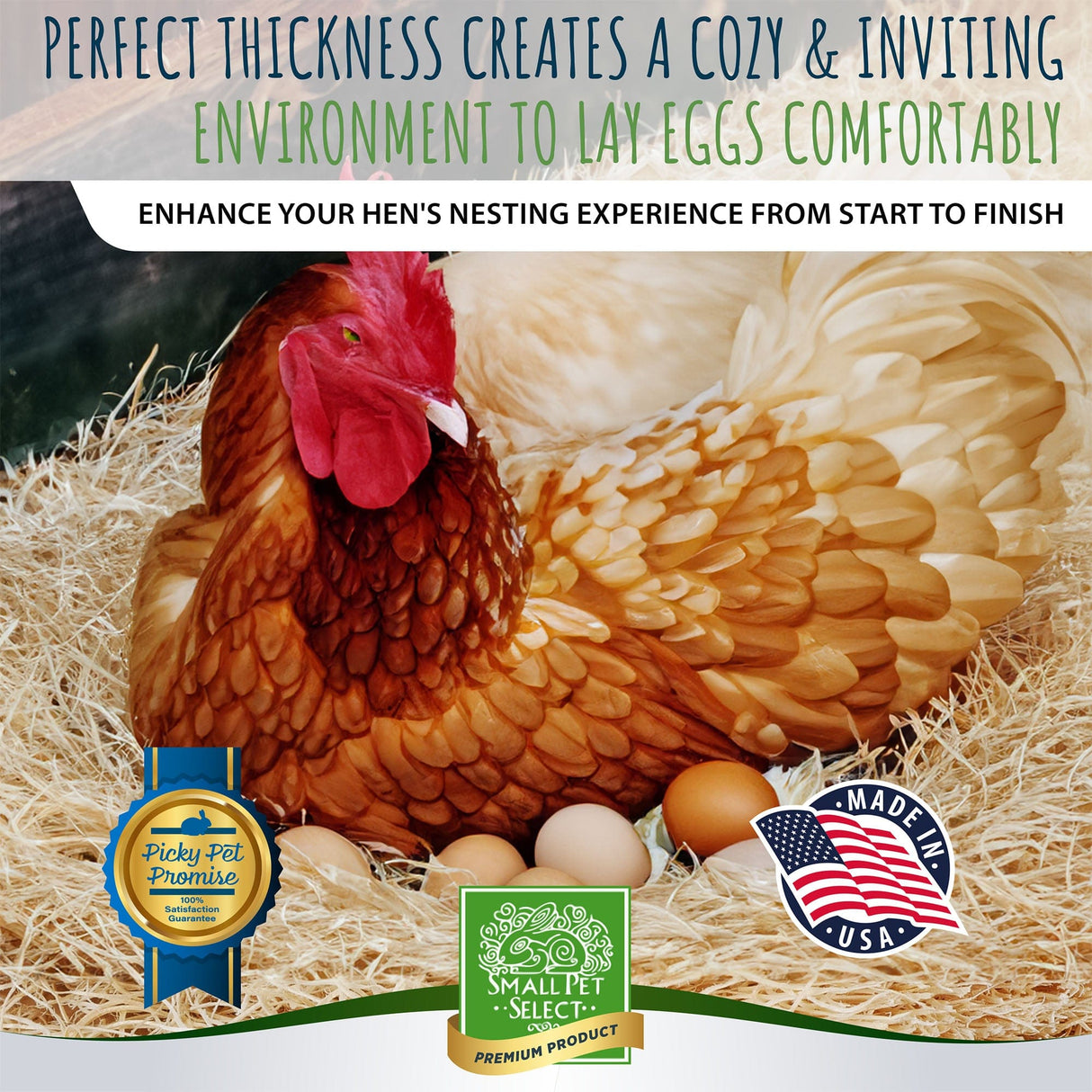 Chicken Nesting Pads (12-pack)