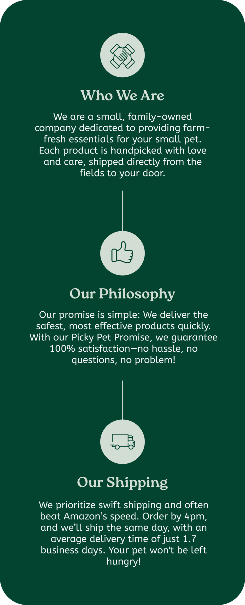 our philosophy