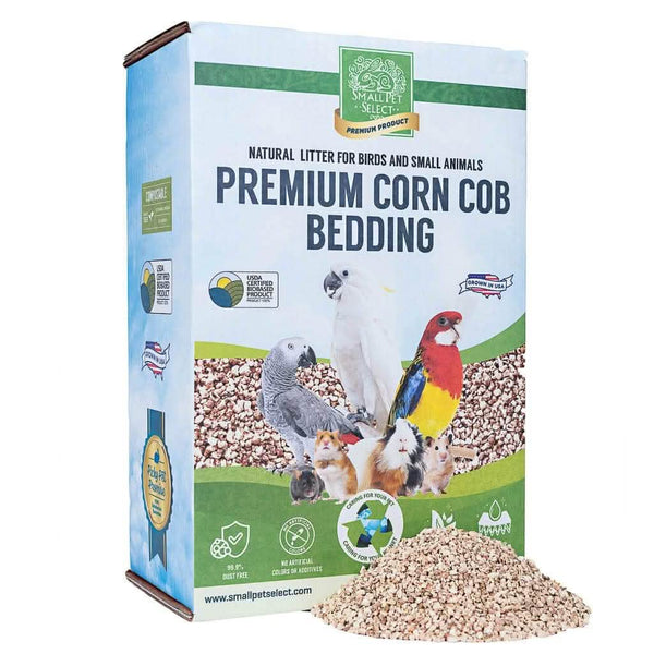 Premium Corn Cob Bedding Small Pet Select U.S.
