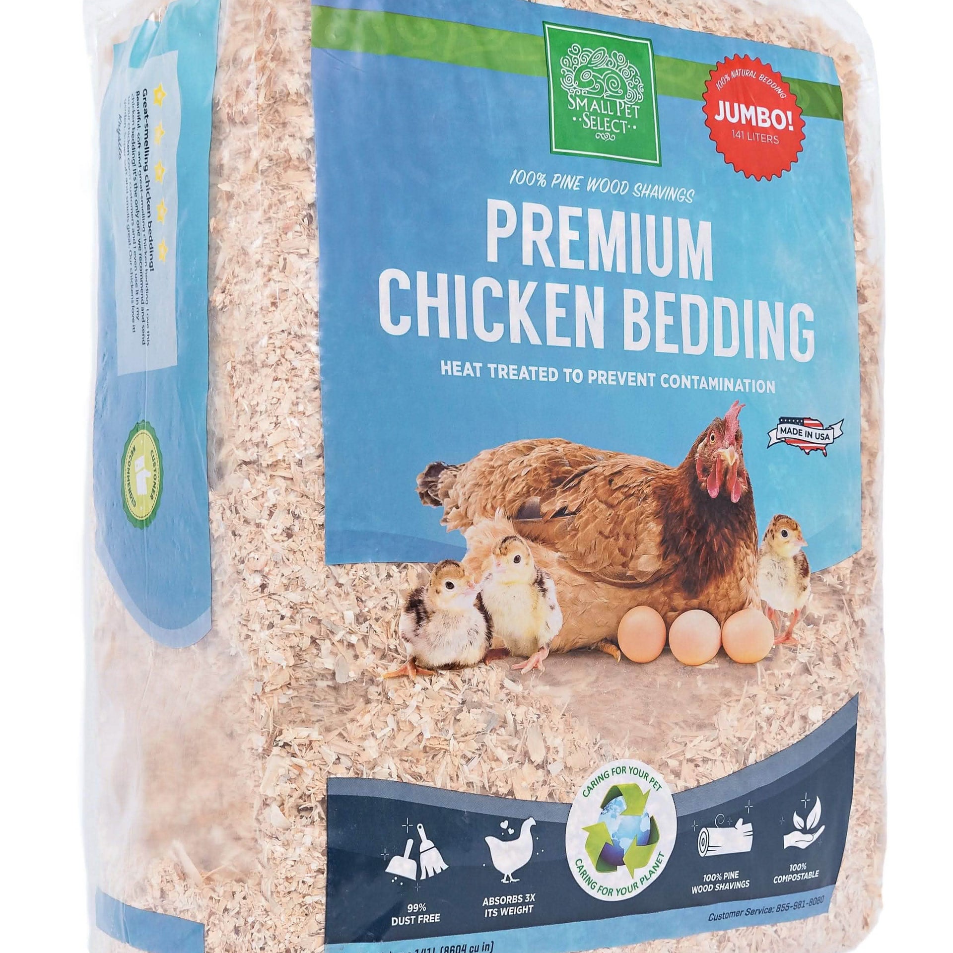 Pine Shavings Chicken Bedding