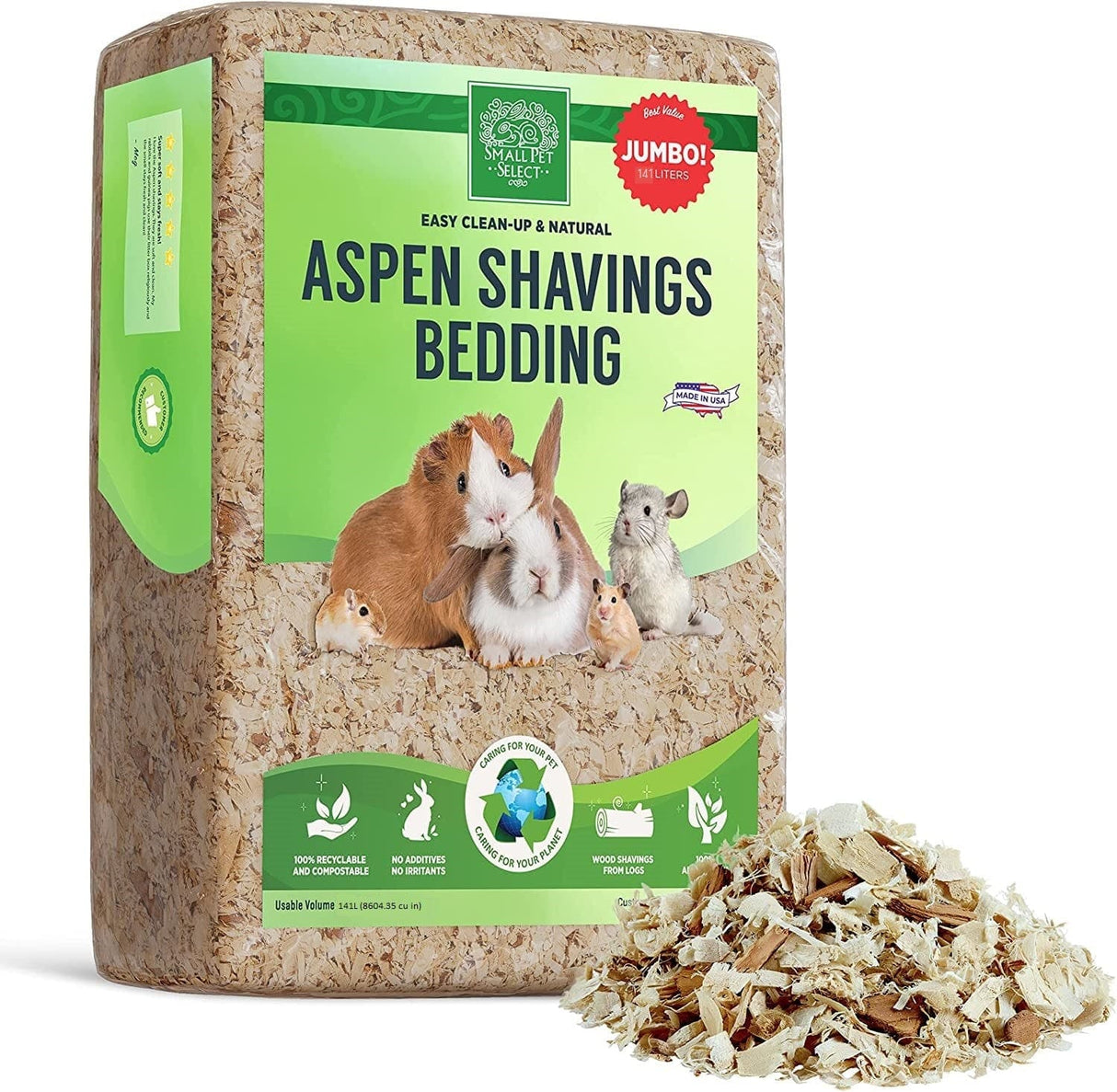 Aspen Shavings Bedding