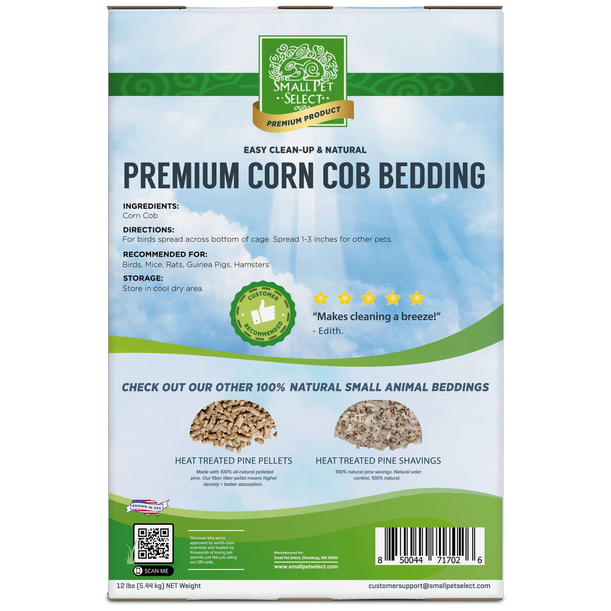 Premium Corn Cob Bedding