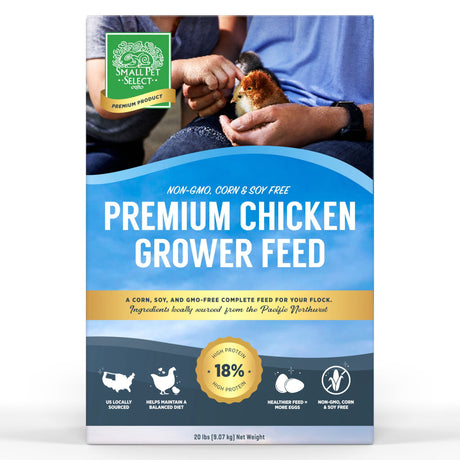 Chicken Grower Feed, Non-GMO, Corn & Soy Free