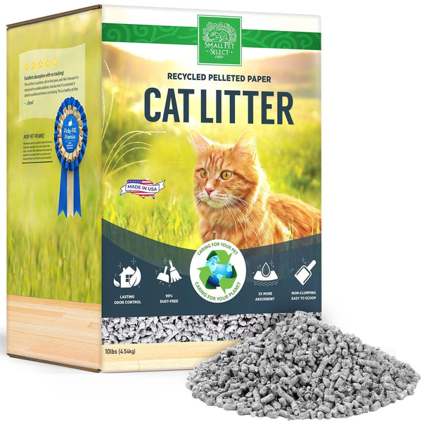 Small Pet Select Recycled Pelleted Paper Cat Litter