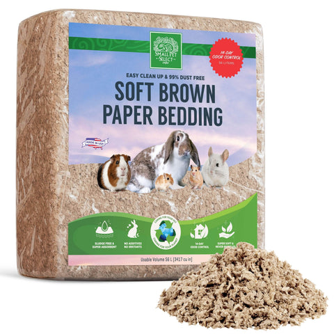 Small Pet Select Soft Paper Bedding for rabbits and small pets